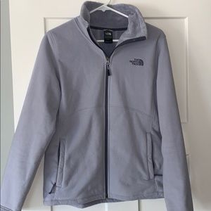North Face light grey jacket